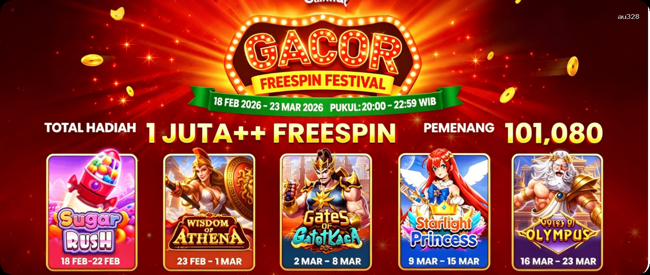 Login au328 Sekarang Bonus Melimpah